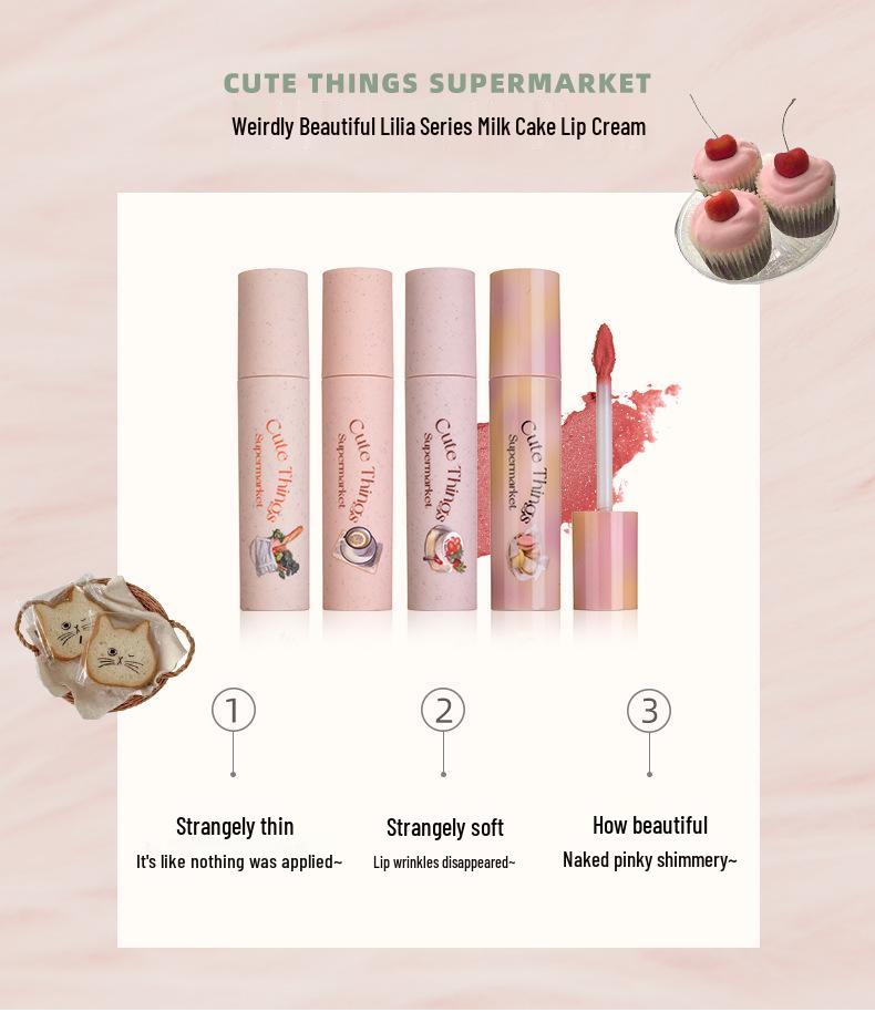 Flortte Velvet Matte Lip Cream в оттенке Kitten Milk Cake - Нелипкая формула