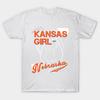 T Shirt Women Kansas Nebraska Harajuku Print Kawaii Tshirt Summer Short Sleeve Female T-Shirt Top Tee