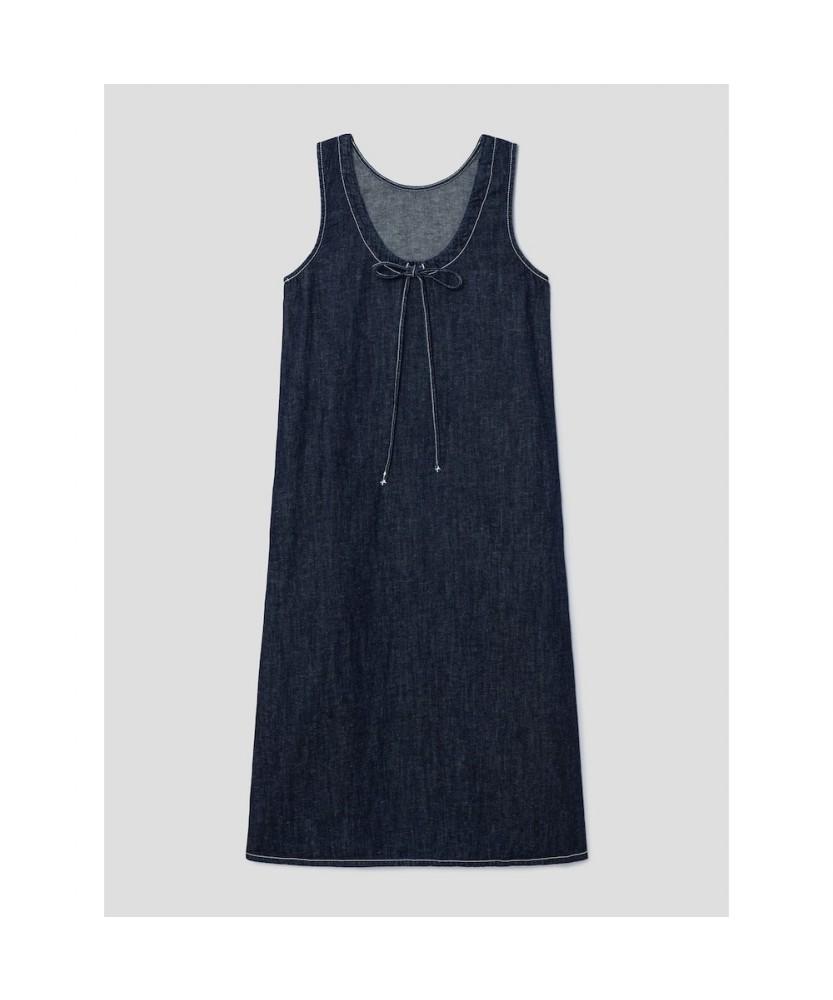 8SECONDS Denim Sleeveless Dress Navy