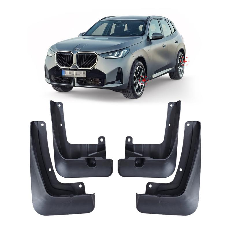 2025-Now For BMW X3 G45 Regular & M Sport Mud Flaps 4PCS ABS Splash Guards Fenders Car Accessories