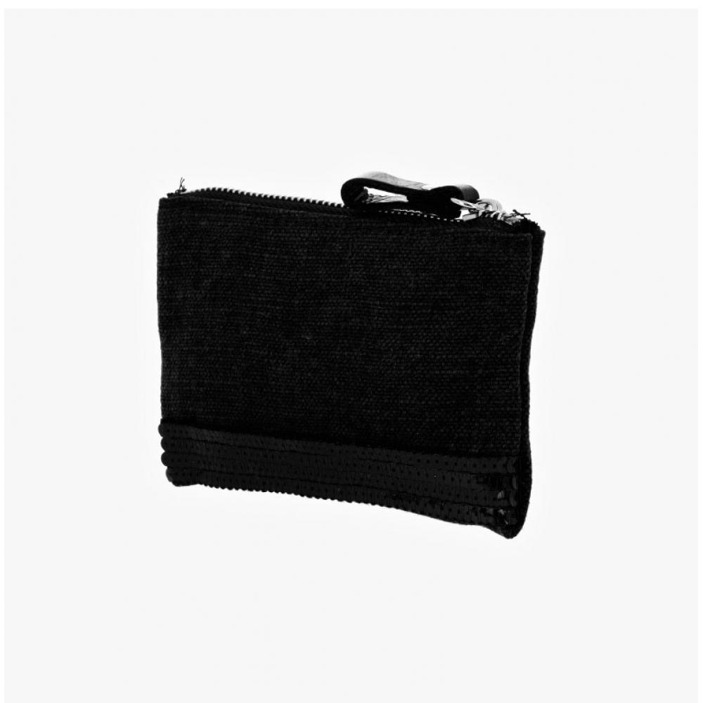 Vanessa Bruno 0pve31 V42017 999 Sequin Zipper Small Pouch Bag