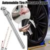 Давление воздуха в шинах 5-50 фунтов на квадратный дюйм Мини-тестовый измерительный прибор Ручка Портативный механический манометр для шин для транспортных средств Измерение двигателя автомобиля T7F9