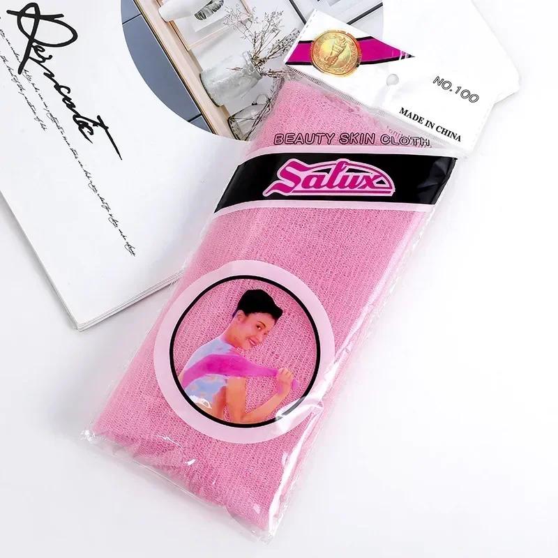 Длинная полоска для спины банное полотенце нейлон отшелушивающий скребок для тела щетка для мытья инструмент для мытья бытовой скребок для ванной комнаты товары для дома