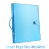 A3 60Pages Diamond Painting Photo Album Storage Book Portfolio Presentation Storage Book Clear Pockets Large Folder Stationery