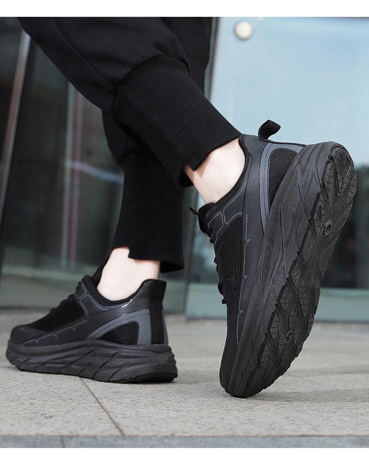 Мужские дышащие сетчатые кроссовки для пап на осень/зиму 2023 года — мягкая подошва, модная, легкая спортивная обувь