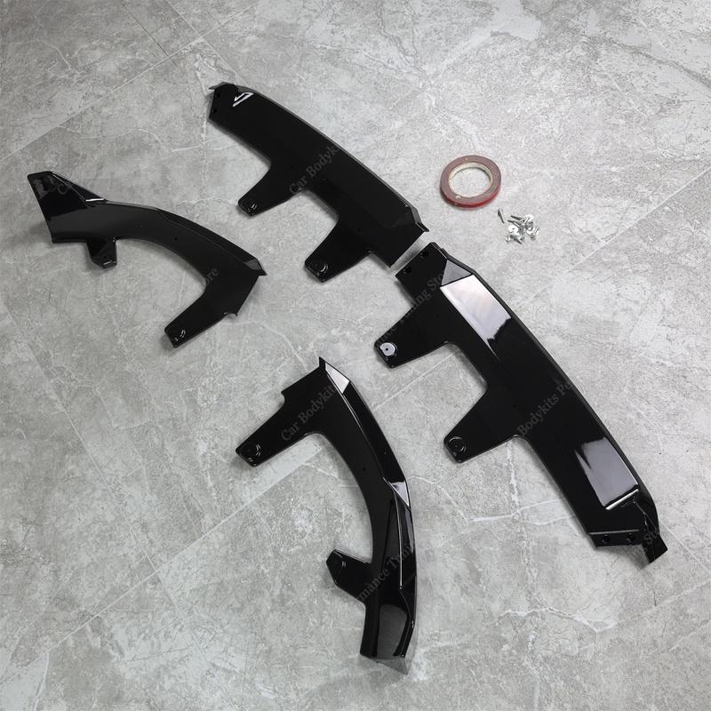 For Bmw X3 G45 M Performance Style Front Bumper Lip Spoiler Splitter Diffuser X3 20 20d 30e M50 M Sport 2024 2025 Tuning