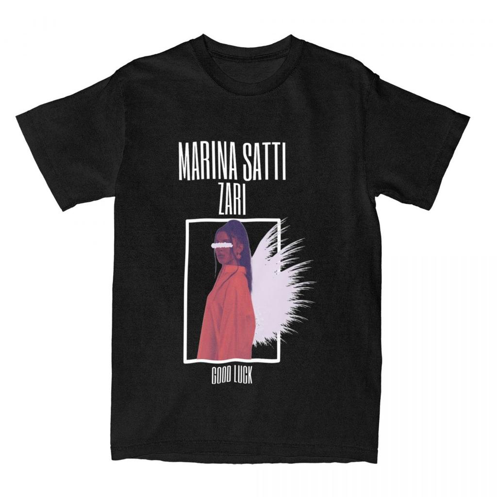Summer Men Women's Greece Marina Satti Zari T Shirts Accessories Eurovision Song Contest Cotton T-shirt Clothes