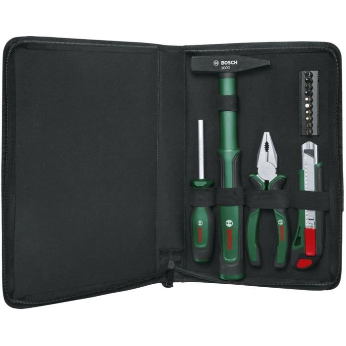 Bosch Set outils à main Easy Starter 14 pièces