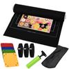 Generic Product Puzzle Storage Felt Sheet Rolled Up During Assembly for Convenient To Compatible with 1500 Black Mat, Storage, Carry, Pieces,