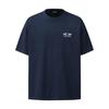 Uni Ss25 Link DuPont Sorona Series Comfortable Fashion Soft Versatile Solid Color Brand Logo Short Sleeve T-Shirt Unisex T-Shirts Blue C28091