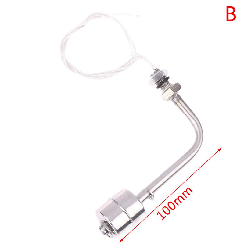 Поплавковый выключатель из нержавеющей стали, угловой вертикальный датчик уровня, бак для жидкости