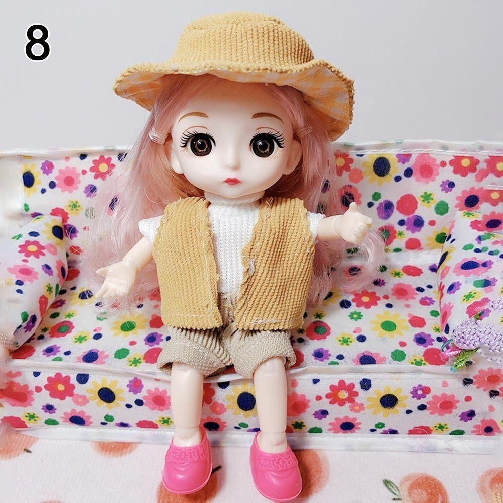 Casual Wear High-end Dress Up 20 Styles 1/12 Doll Dress Doll Skirt Suit for 16~17cm Doll