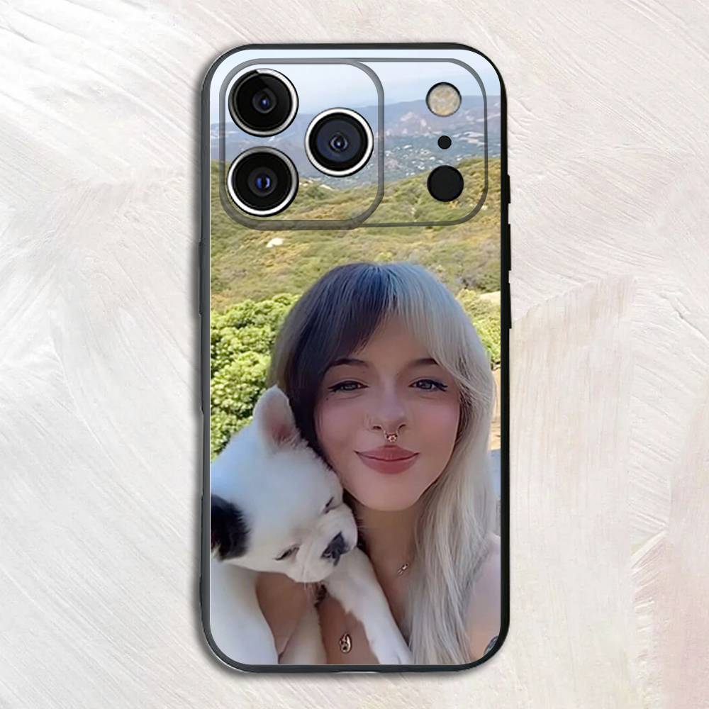Черный матовый чехол для телефона M-Melanie M-Martinez для iPhone 17,16,15,14,13,12,13,12 Pro Max Plus mini XS X Силиконовый мягкий задний чехол