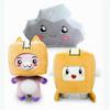Набор из 3 кукол Lankybox BOXY + FOXY + ROCKY Плюшевая мягкая набивная игрушка Детская игровая фигурка Плюшевая кукла Подарок
