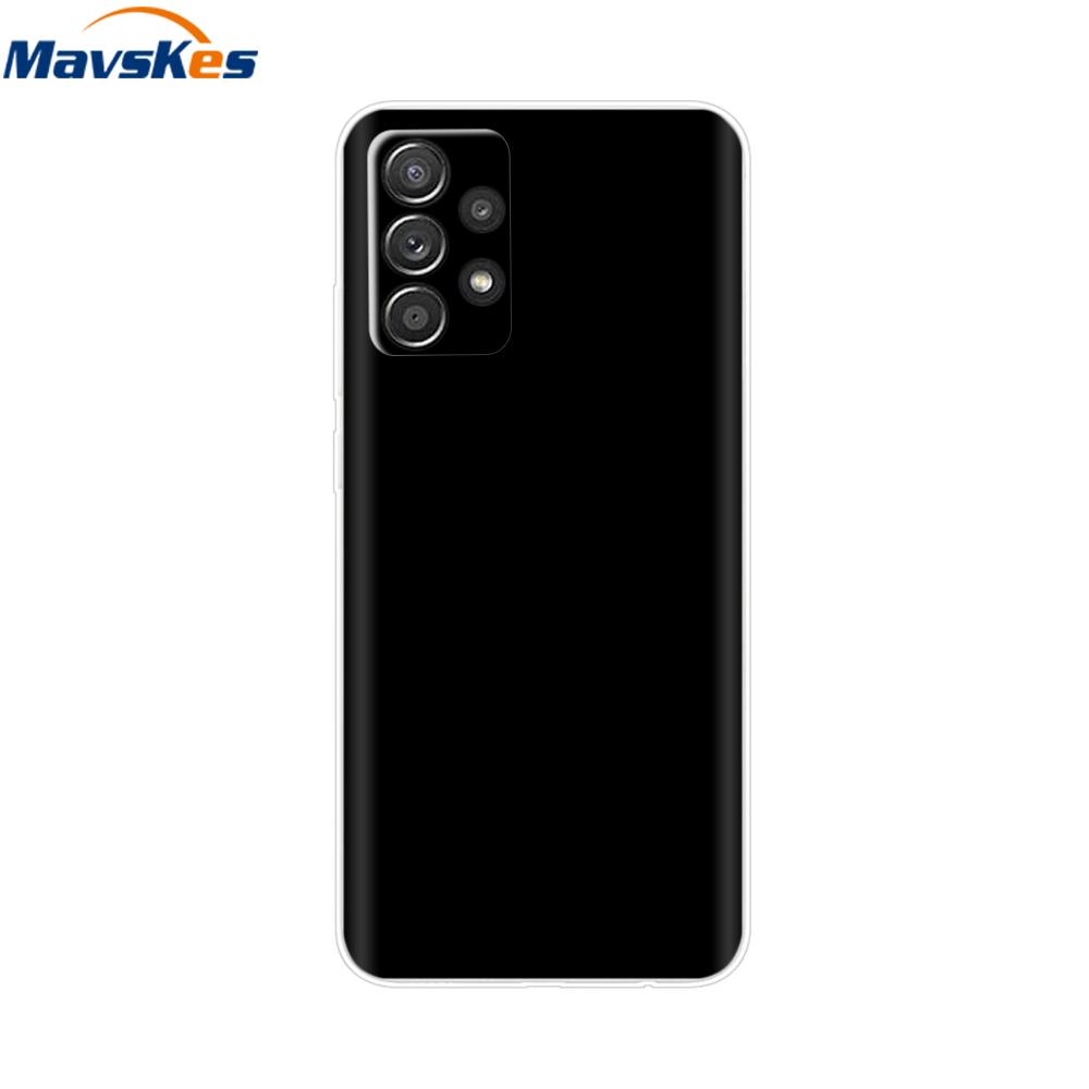 Чехол для Samsung A52S 5G Милый Чехол-Крышка с Рисунком Мышки и Цветка Прозрачный Силиконовый Чехол для Телефона Для Samsung Galaxy A52 A 52 52S 5G Мягкие Чехлы