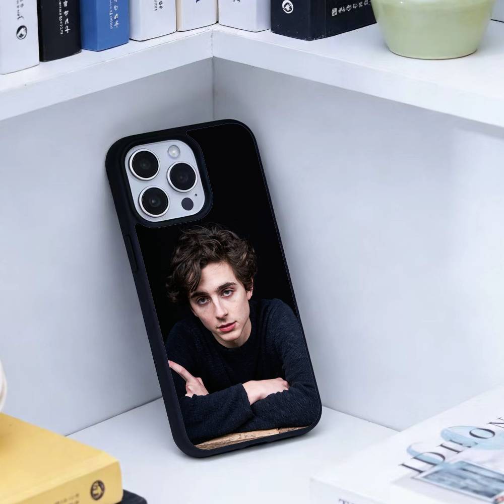 T-Timothee Chalamet  Phone Case For iPhone 14,16,15,13,17,12,Plus,Pro,Max Magnetic For Magsafe Frosted Cover