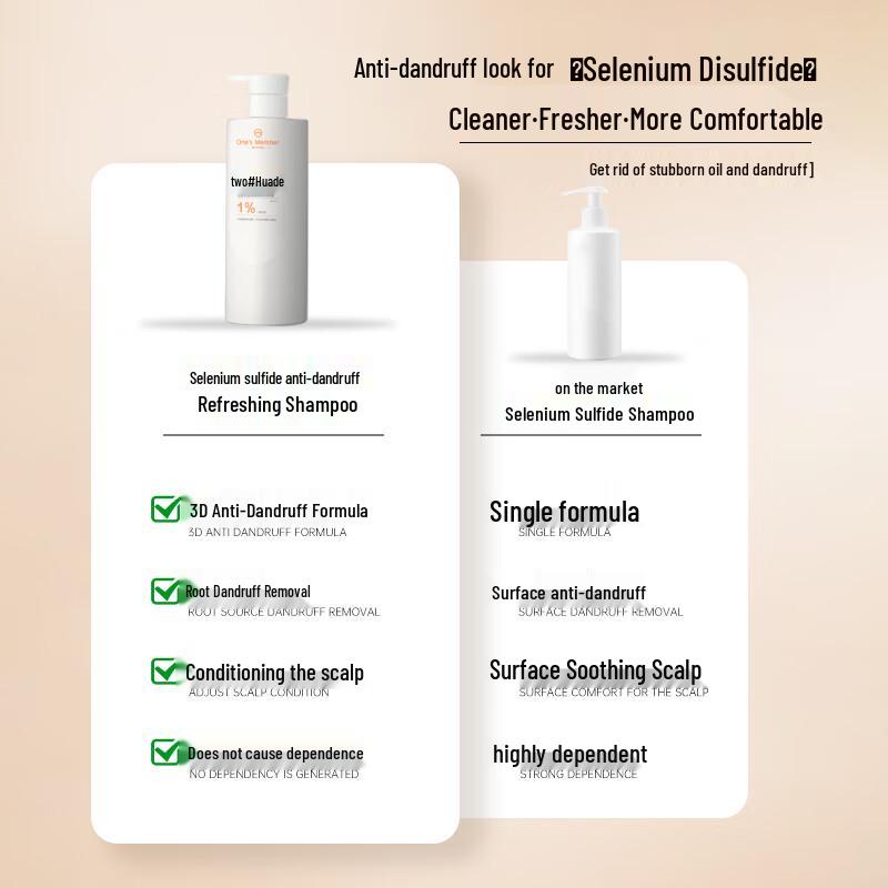 One's Member 1% Selenium Sulfide Anti-Dandruff Shampoo 500g