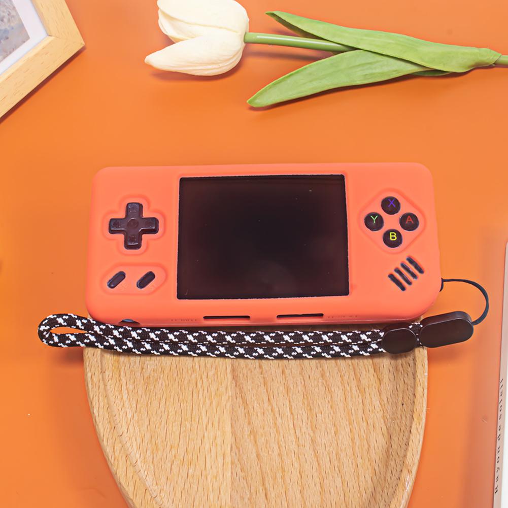 Силиконовый защитный чехол с мягким шнурком, защитный чехол для портативной игровой консоли ANBERNIC RG28XX 2,83 дюйма