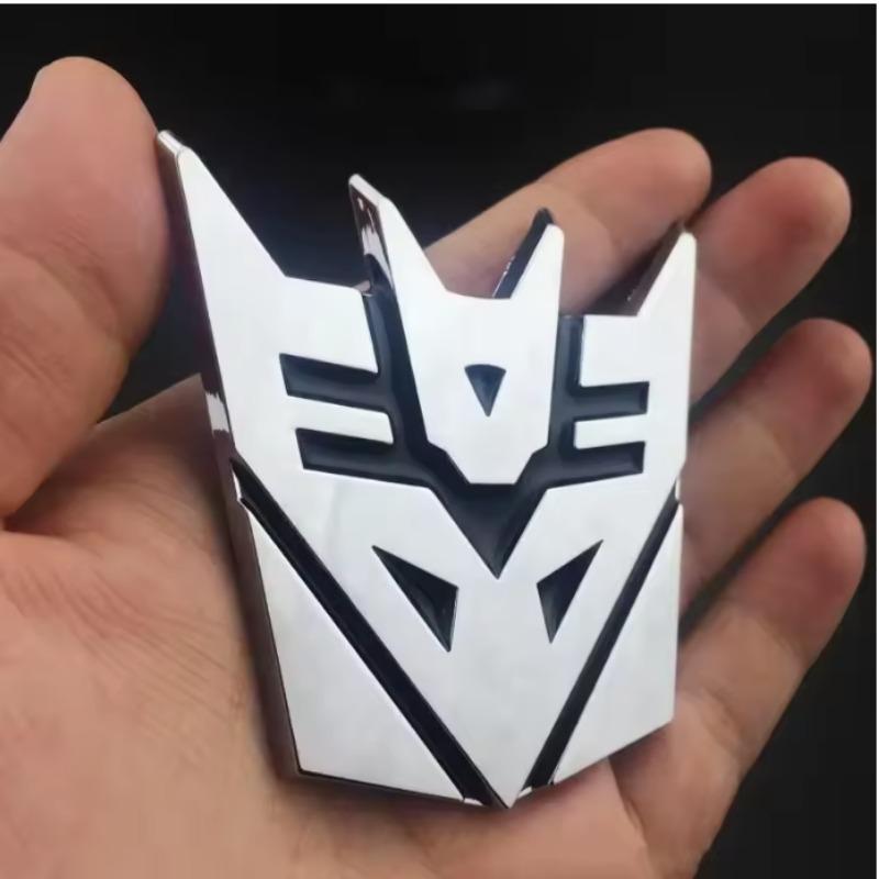 Стайлинг автомобиля, пластиковые 3D наклейки для автомобиля, крутой логотип автоботов, значок трансформера, эмблема, наклейка на хвост, украшение для мотоцикла, велосипеда