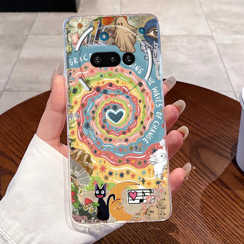 Casing For Nothing Phone 3a Case For Phone3a Back Cover Aesthetic Fashion Cute Cat Cartoon Soft Silicone Transparent Phone Case