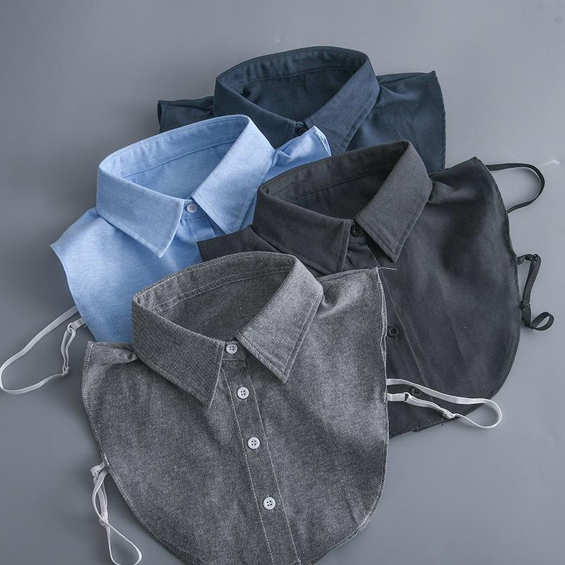 Women Formal Neck Fake Collar for Woman Shirt Detachable Business Collar Removable Lapel False Collar Girls Fuax Cols
