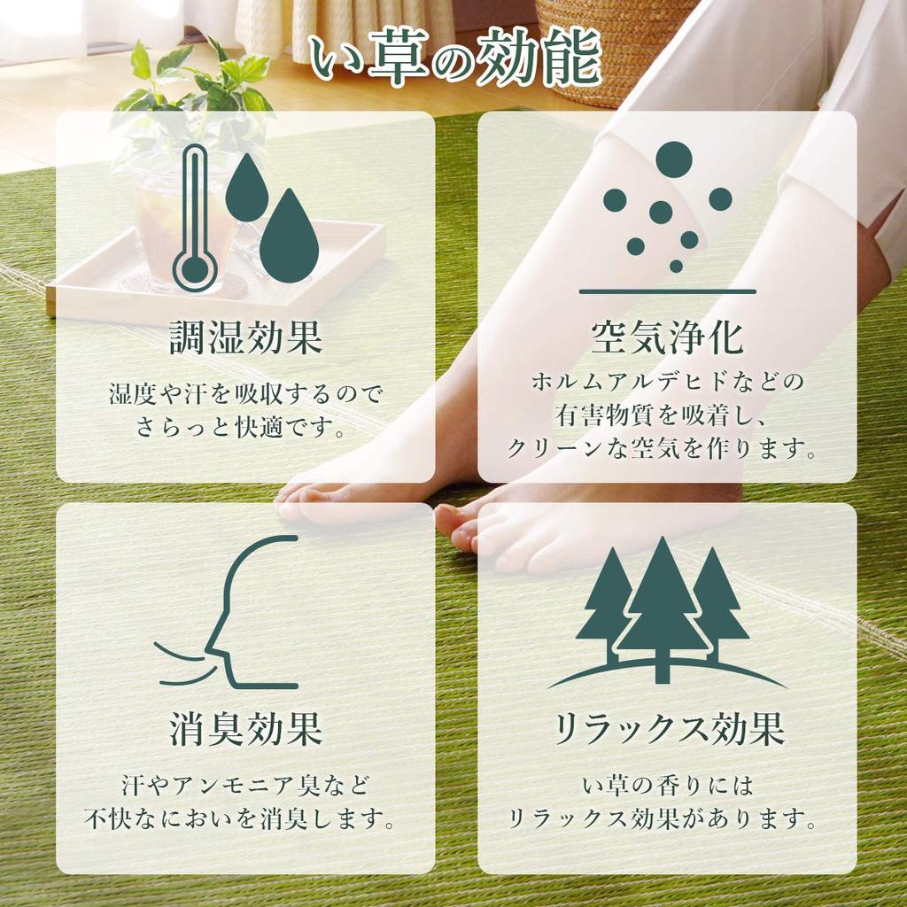 IKEHIKO Igusa Rug, 3-Tatami Size, Made In Japan, F Solid, Dark Brown, Approx. 191 X 250cm, Urethane Backing, Simple Design #8213280