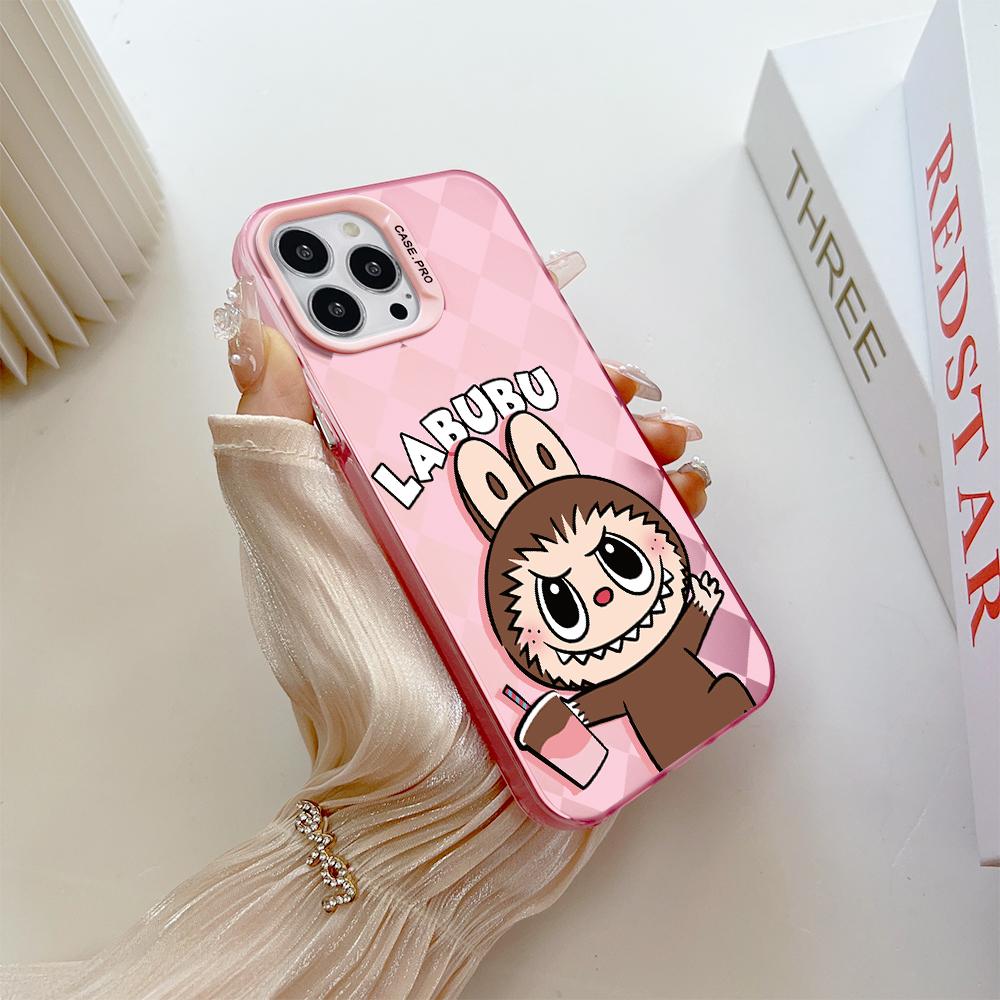 Раскрашенный узор, разноцветный, серебристый, двусторонний твердый корпус, противоударный противоударный чехол для телефона для Huawei Honor Infinix Tecno iPhone