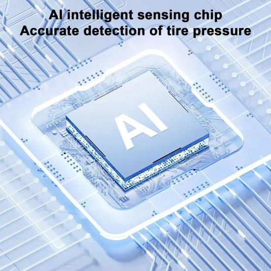 Tire Inflator Portable Air Compressor 150PSI 4000mAh Battery Smart One-Click Pump for Car Motorcycle Bicycle Pressure Gauge LED Light