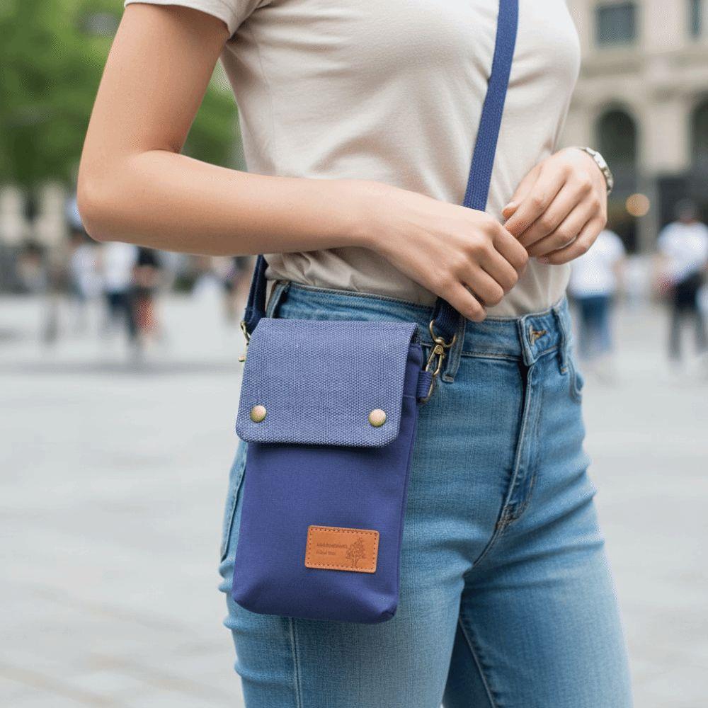 Канвас Канвас Легкая Сумка Через Плечо Плечо Однотонная Crossbody Канвасная Сумка Женская Леди Девочка