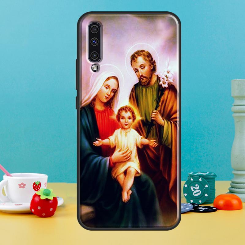 Religious Mary and Jesus Case For Samsung Galaxy A32 A16 A55 A06 A05 A36 A26 A54 A34 A14 A22 A52 A35 A15 A53 A13 A56