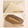 Wooden/Plastic Cover Tissue Box with Lid Large Opening Facial Tissue Holder  Toilet