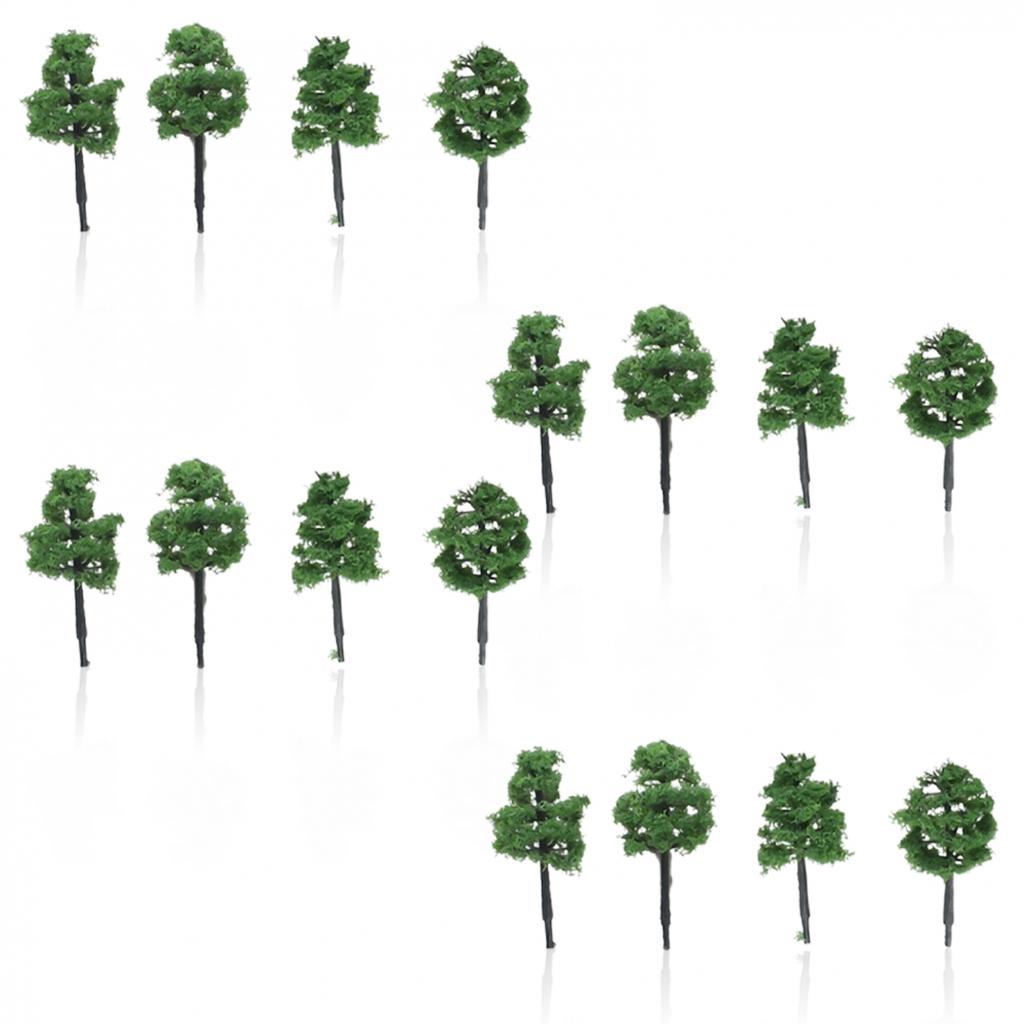 Roadway N Gauge Railway Building Deep Green Model Trees