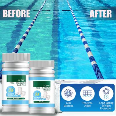 Шипучие таблетки для чистки бассейна Мгновенные шипучие таблетки Таблетки для бассейна Таблетки для очистки воды в бассейне