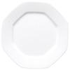 Royal Court White Plate, 22cm, Octagonal, Made In Japan, 9265-1524