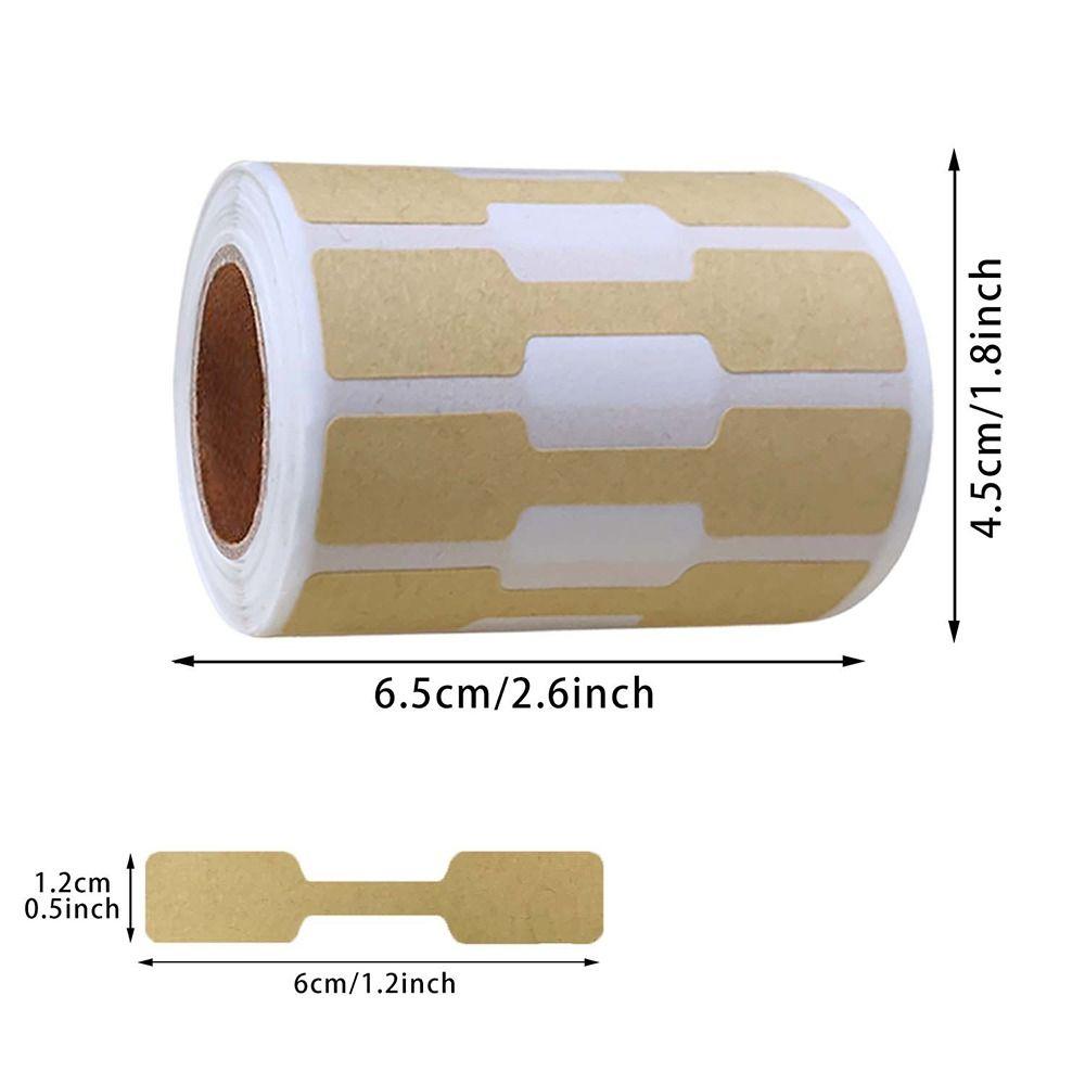 500 шт. Крафт-бумага Бирки для ожерелий и колец Цвета в ассортименте Бирки для браслетов Ювелирные ценники