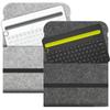 Anti Shock Wireless Keyboard Storage Bag Felt Carrying Case for Logitech K380 K480 K580 K780