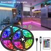 Светодиодная лента 5V USB 5050 RGB с 24-клавишным пультом и Bluetooth, семь цветов для атмосферы заднего фона телевизора