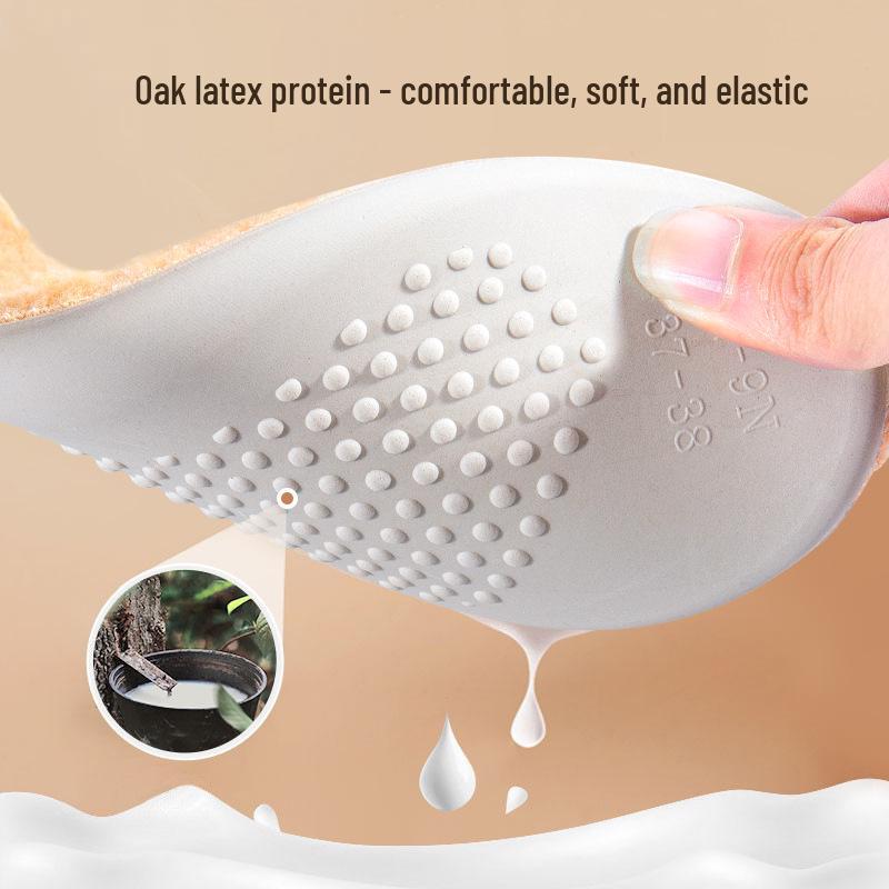 Удобные Дышащие Зимние Стельки из Шерсти-Велюра для Мужчин и Женщин - Толстые, Мягкие, Впитывающие Пот Спортивные Хлопковые ПУ Подошвы