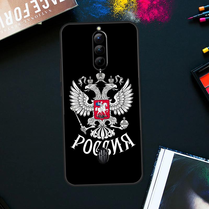 Russian Coat of Arms Case For ZTE Nubia Red Magic 9 Pro Plus RedMagic 8 8S Pro Plus 6 7 6S 7S Pro 5G 5S 6R Cover