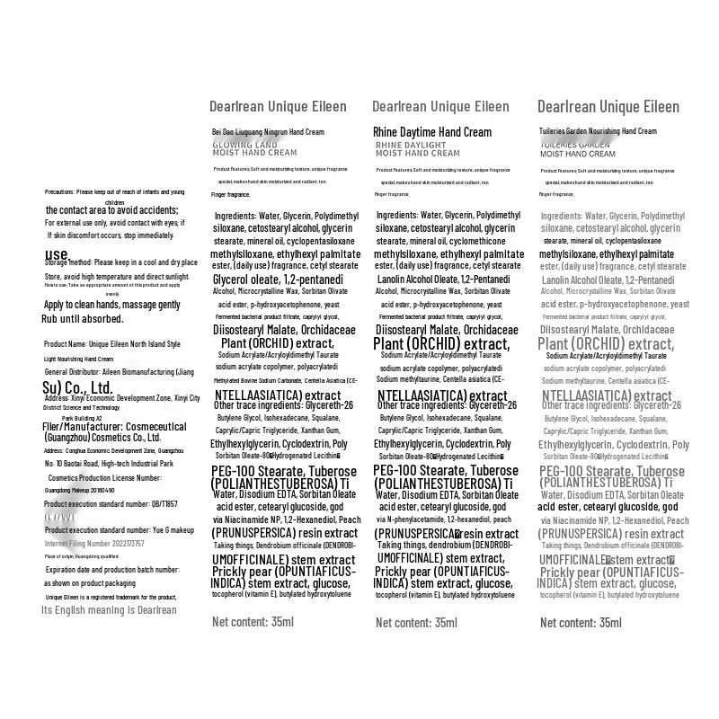 Unique Irene Rich Moisturizing Hand Cream Gift Set