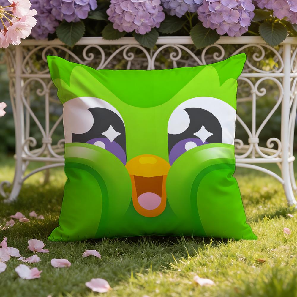 Чехол для подушки APP D-Duolingo для дома и автомобиля, двусторонний: Двусторонняя конструкция для максимального комфорта