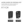 Для Volkswagen Vw Golf 7 Alltrack Mk7 Tiguan Seat Ateca Leon Ibiza Skoda Octavia 4-кнопочный сплавной чехол-оболочка для автомобильного ключа