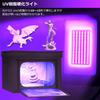 YC UV Blacklight Waterproof UV Light for Resin Outdoor Stage Atmosphere 3D Model Drying Floodlight, IP65, 395-405nm Curing, Use, Lighting, Creation,