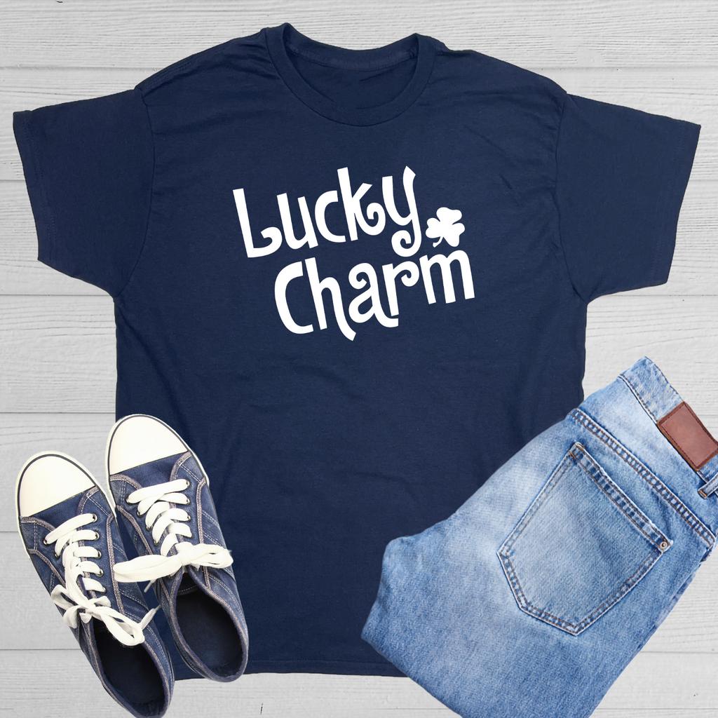 Lucky Charm Sarcastic Humor Graphic Novelty Funny T Shirt