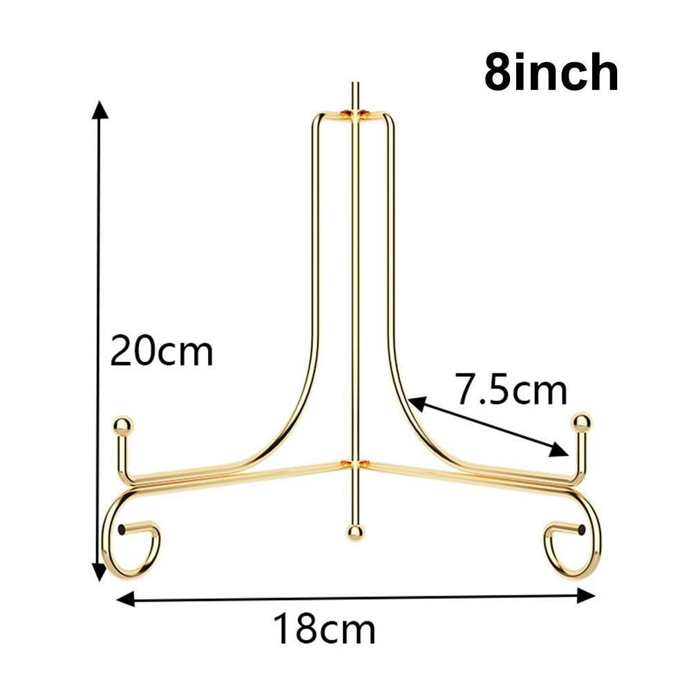 4 6 8 10 12 дюймов Подставки для тарелок Железная Подставка для фото Прочная Подставка для демонстрации Домашний Декор