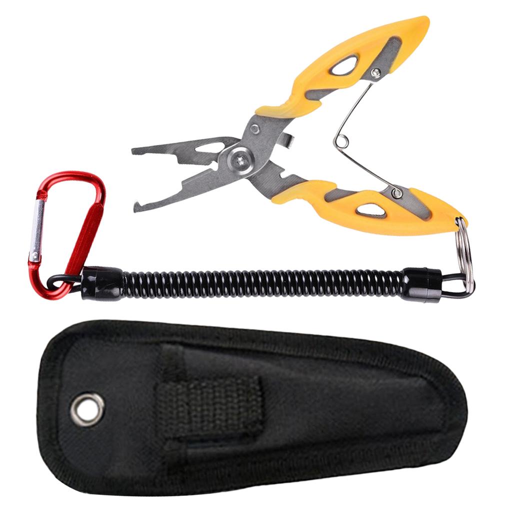 Stainless Gripper Hook Remover Fishing Pliers Fishing Tackle Multifunctional Rustproof Line Clippers Braid Line Cutter
