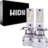 HIDya H4 38700cd LED Super Vehicle Inspection Set of Headlights, Hi/Lo Switching, Bright, Compliant, White, 12V, 2, i-Series (Alpha)