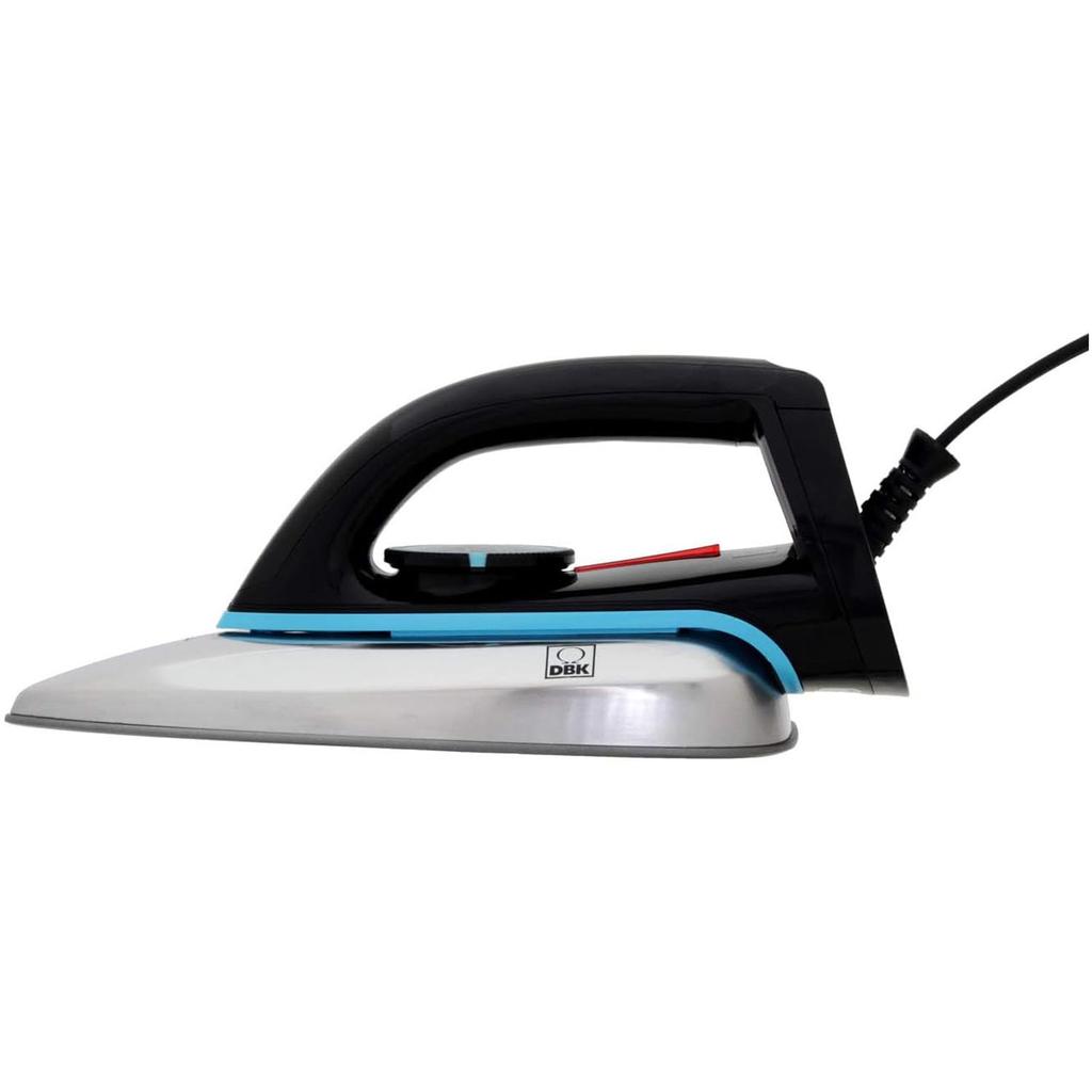 DBK Iron Small Lightweight Dry Iron with Cord The DRY2 Black DBK J78D