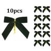 Small Velvet Christmas Bows for Christmas Tree  Wreath  Gift Wrapping  Crafts  Wedding  Party  Home Decor