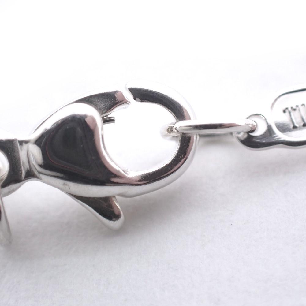 [Used] TIFFANY 925 Open Heart Omega Necklace/j1-3